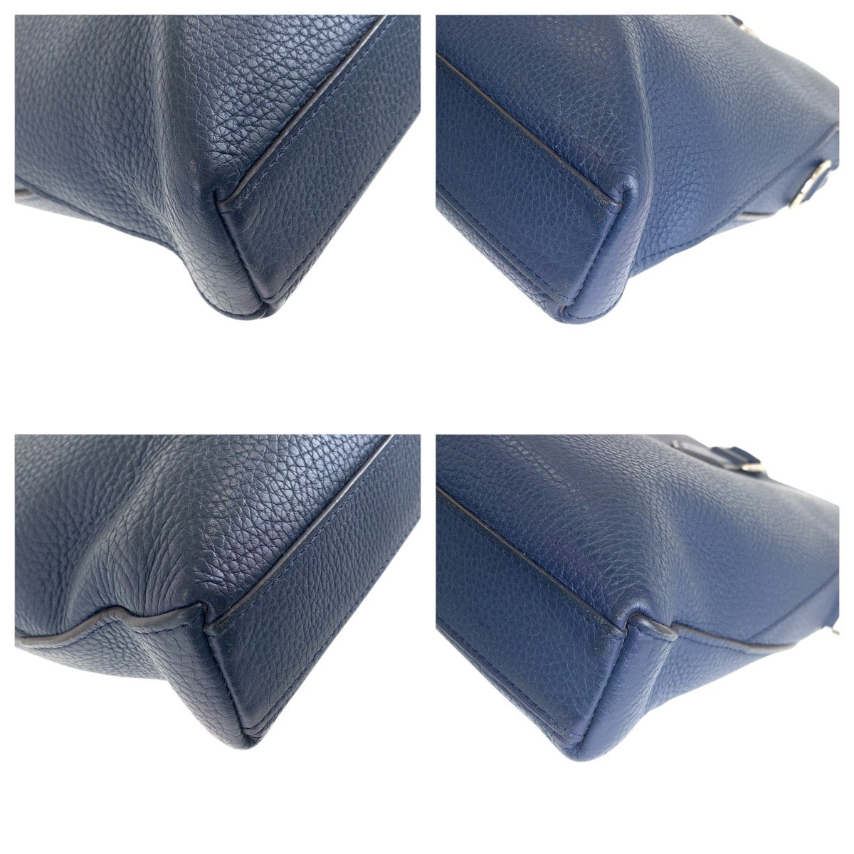 16671
LOUIS VUITTON ルイヴィトン アルマンド ブリーフケース PM ネイビー シルバー金具 レザー M53490 ビジネスバッグ ブリーフケース 2way  メンズ ABP180