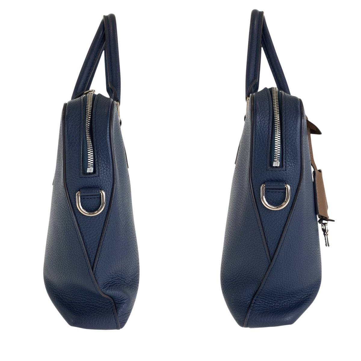 16671
LOUIS VUITTON ルイヴィトン アルマンド ブリーフケース PM ネイビー シルバー金具 レザー M53490 ビジネスバッグ ブリーフケース 2way  メンズ ABP180
