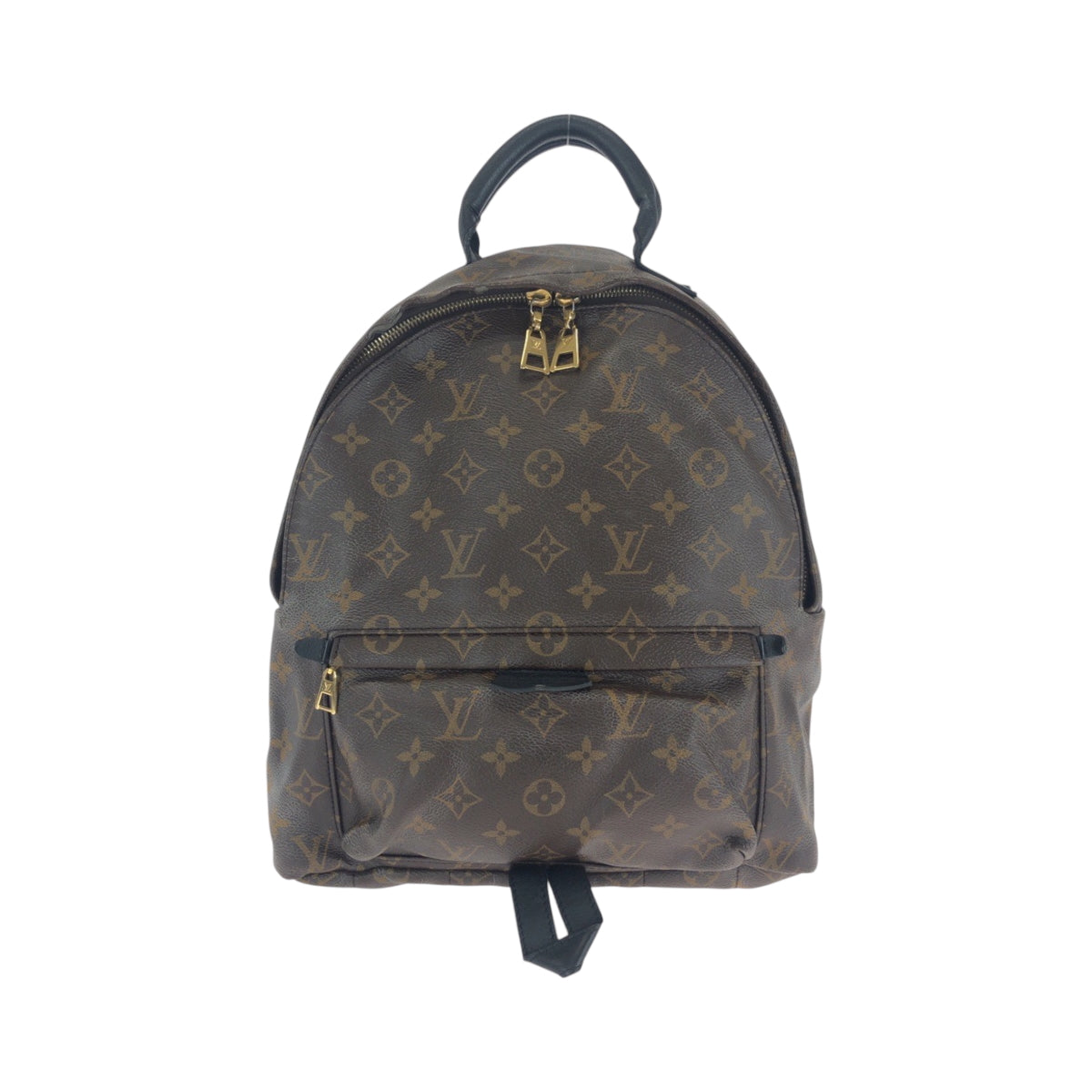 16677
LOUIS VUITTON ルイヴィトン モノグラム マカサー パームスプリングス バックパックMM ブラウン ゴールド金具 PVC M41561 リュックサック バックパック レディース B75