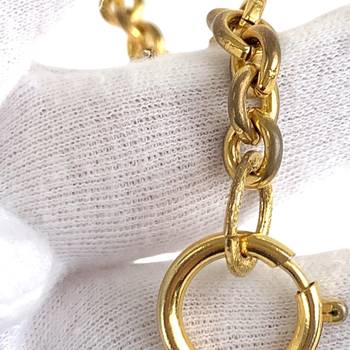 16680
CHANEL シャネル ヴィンテージ ティアドロップ ゴールド メタル / 合成樹脂 ネックレス  レディース ABP73