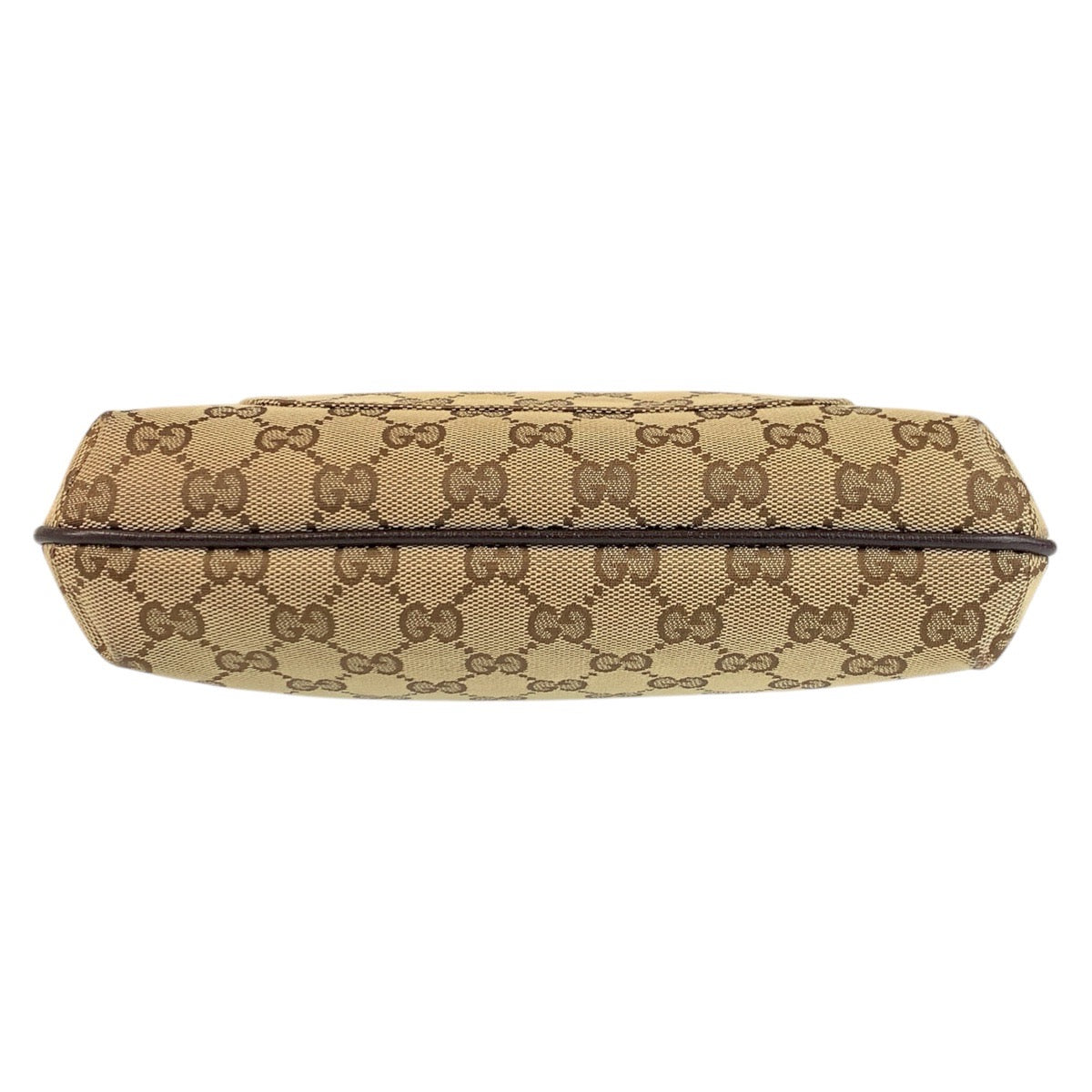 16697
GUCCI グッチ ベージュ ブラウン GGキャンバス / レザー 122793 ショルダーバッグ ポシェット  レディース