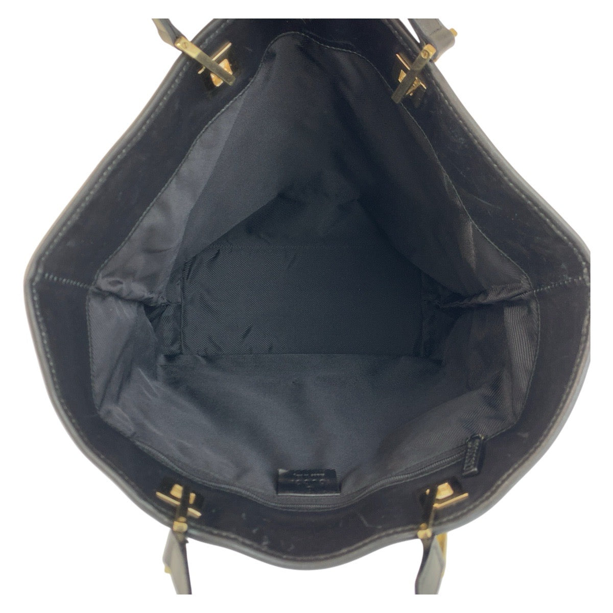 16698
GUCCI グッチ ベージュ ブラック 黒 ゴールド金具 GGキャンバス / レザー 002 1098 トートバッグ ショルダーバッグ  レディース ABP30