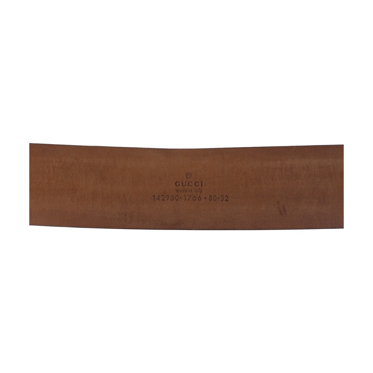 16699
GUCCI グッチ インターロッキング 80cm/32インチ ブラウン シルバー金具 GGスプリームキャンバス / レザー 142930 ベルト 男女兼用  メンズ ABP26