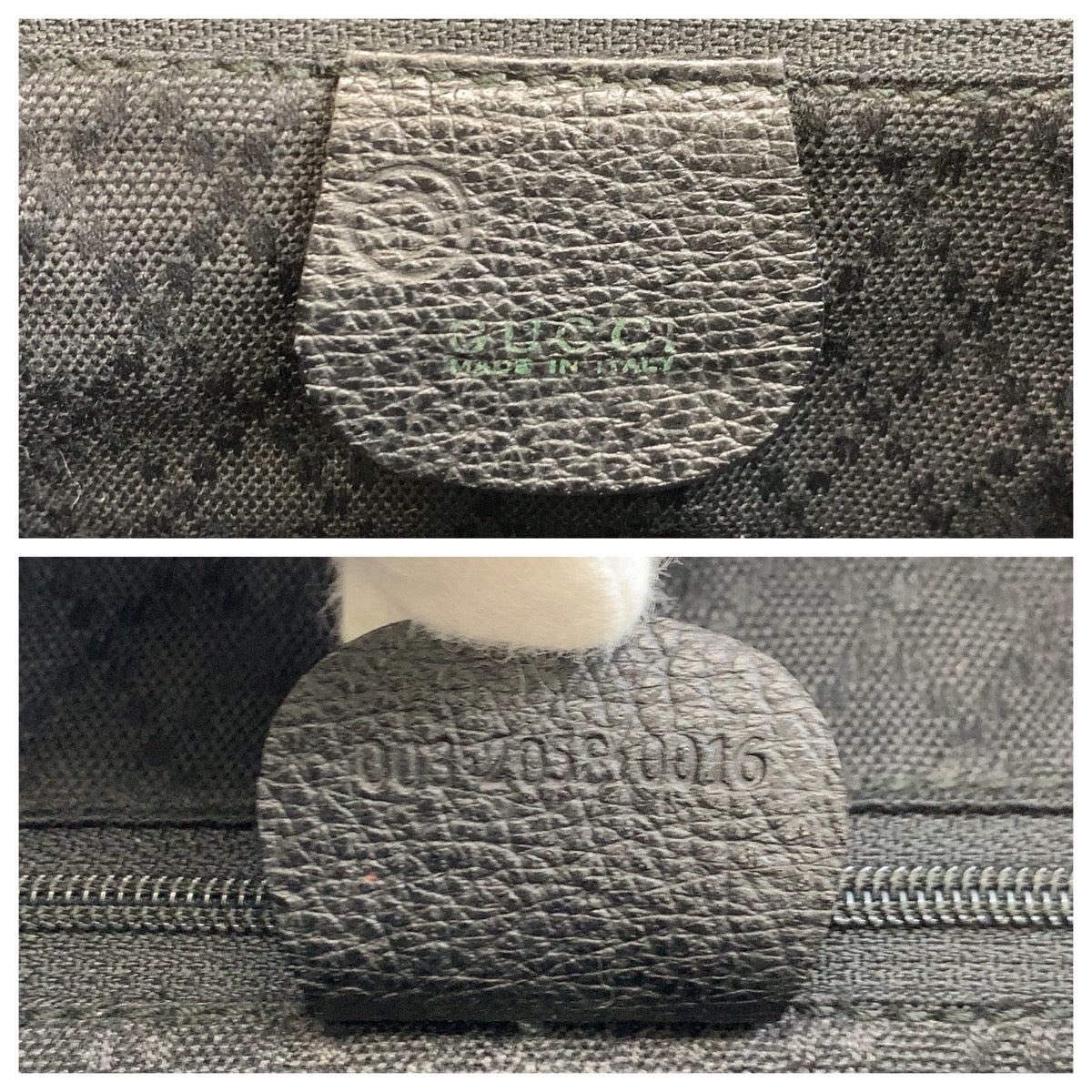 16703
GUCCI グッチ バンブー ブラック 黒 ゴールド金具 スウェード / レザー 003 2058 0016 リュック バックパック  レディース AB34