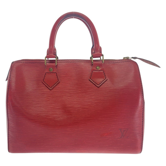 16722
LOUIS VUITTON ルイヴィトン エピ スピーディ25 レッド 赤 ゴールド金具 エピレザー M59237 ハンドバッグ ミニボストンバッグ レディース AB38