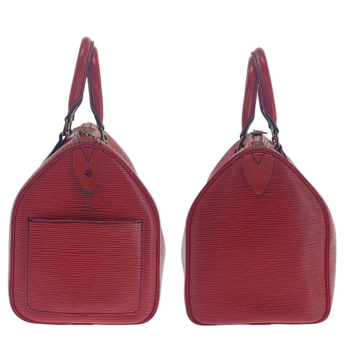 16722
LOUIS VUITTON ルイヴィトン エピ スピーディ25 レッド 赤 ゴールド金具 エピレザー M59237 ハンドバッグ ミニボストンバッグ レディース AB38