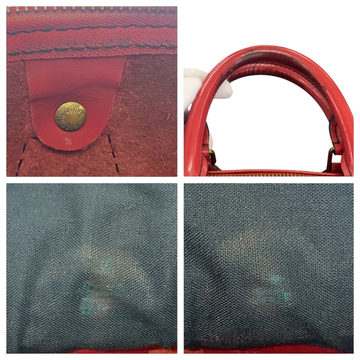 16722
LOUIS VUITTON ルイヴィトン エピ スピーディ25 レッド 赤 ゴールド金具 エピレザー M59237 ハンドバッグ ミニボストンバッグ レディース AB38