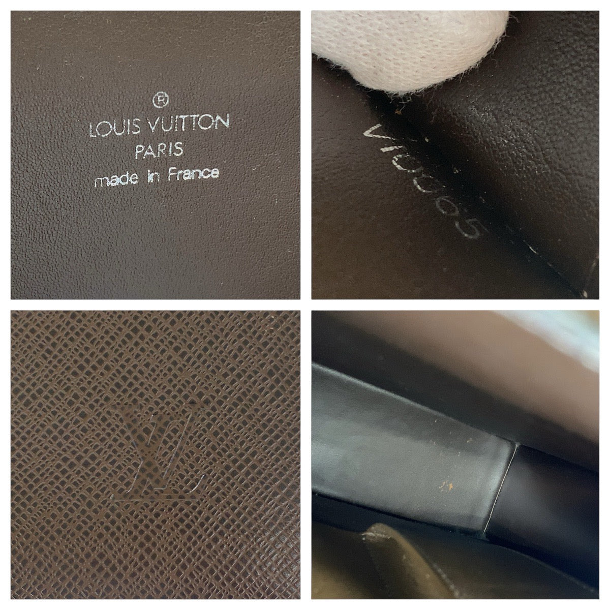 16727
LOUIS VUITTON ルイヴィトン タイガ ポルトドキュマン ロザン グリズリ ブラウン シルバー金具 レザー M30052 ビジネスバッグ ブリーフケース  メンズ AB42