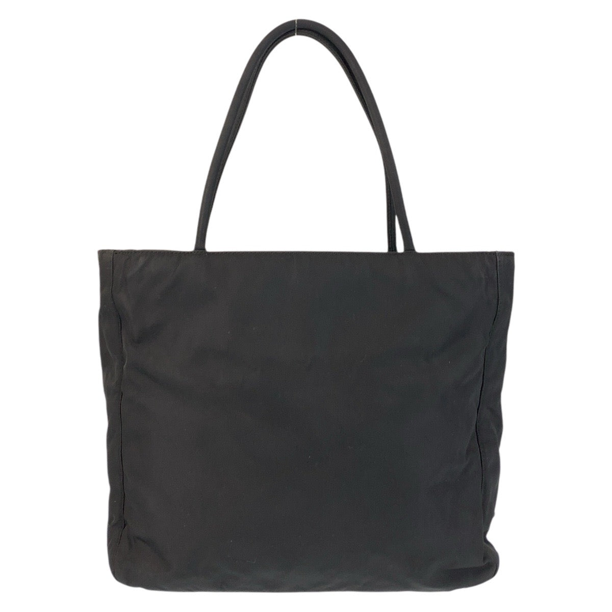 16732
PRADA プラダ テスート 三角ロゴプレート ブラック 黒 シルバー金具 ナイロン トートバッグ ショルダーバッグ  レディース AB27