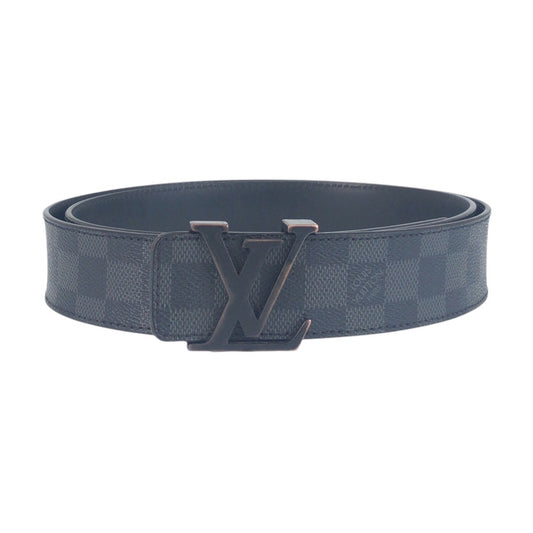 16745
LOUIS VUITTON ルイヴィトン ダミエ グラフィット サンチュール LVイニシアル 110cm/44インチ ブラック 黒  PVC / レザー M9808 ベルト  メンズ
