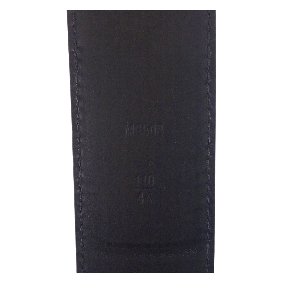 16745
LOUIS VUITTON ルイヴィトン ダミエ グラフィット サンチュール LVイニシアル 110cm/44インチ ブラック 黒  PVC / レザー M9808 ベルト  メンズ