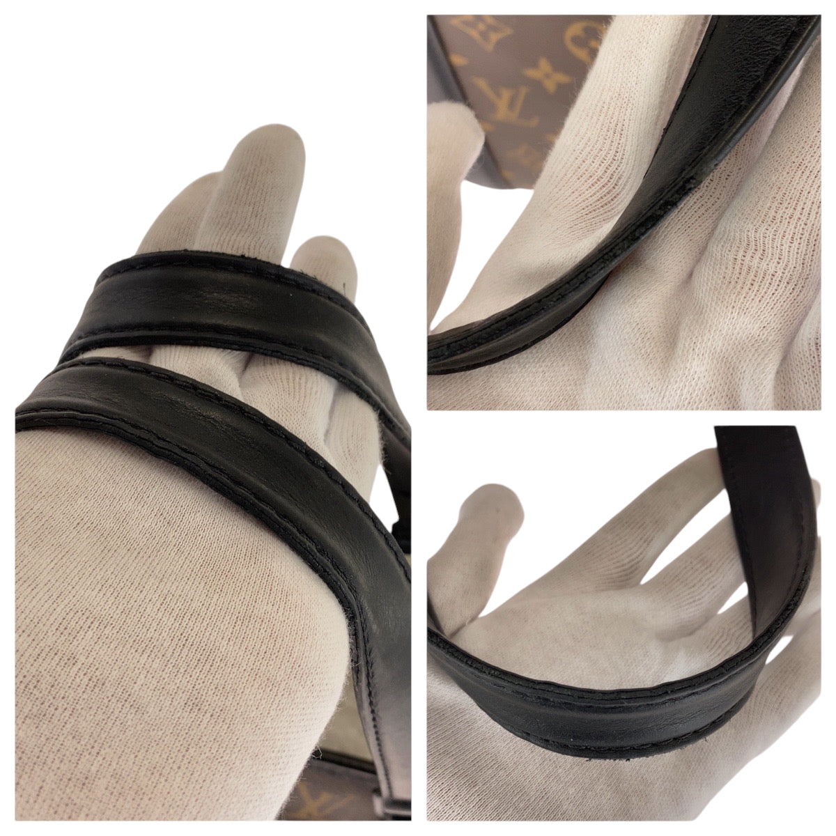 16746
LOUIS VUITTON ルイヴィトン モノグラム マカサー ウィークエンドPM ブラウン ブラック ブラック金具 PVC M45734 トートバッグ ビジネスバッグ  メンズ