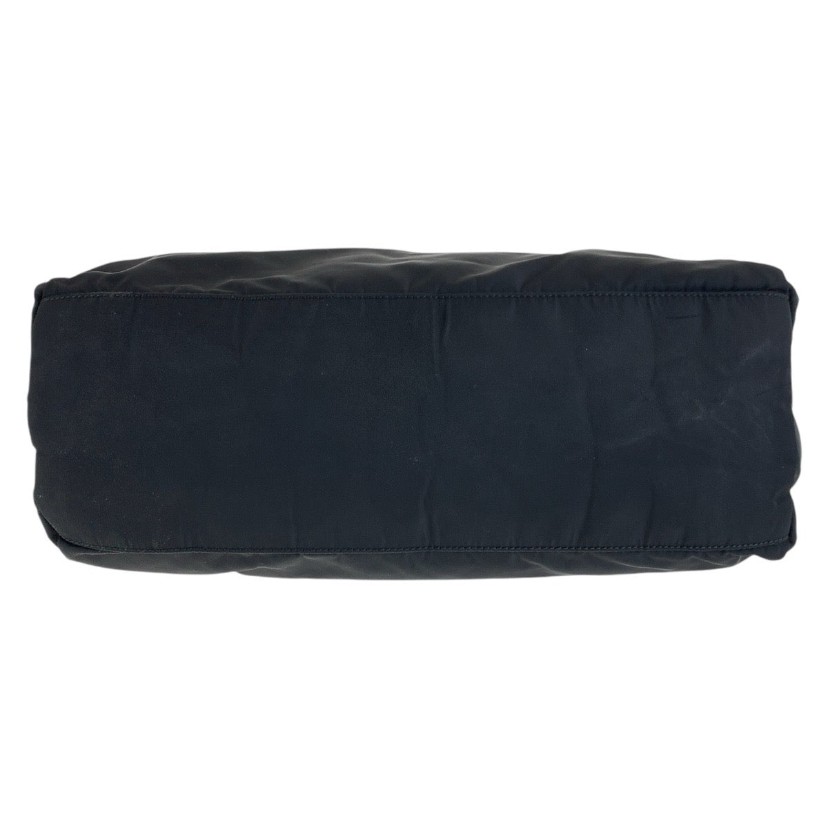 16749
PRADA プラダ テスート 三角ロゴプレート ブラック 黒 シルバー金具 ナイロン トートバッグ ハンドバッグ  レディース ABP40