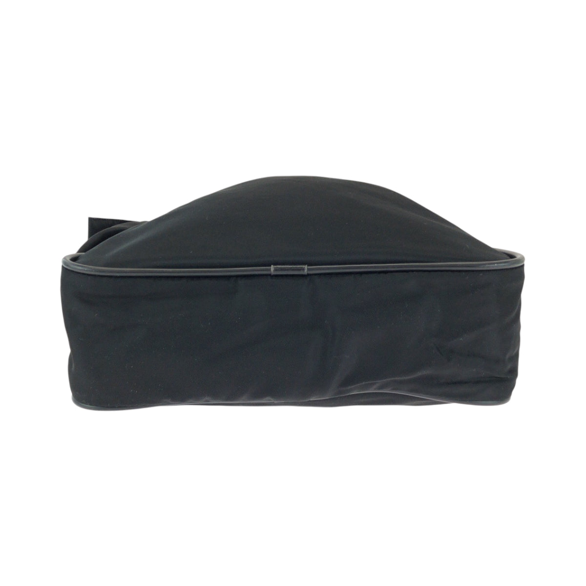 16763
PRADA プラダ テスート 三角ロゴプレート ブラック 黒 シルバー金具 ナイロン ショルダーバッグ メッセンジャーバッグ  メンズ ABP39