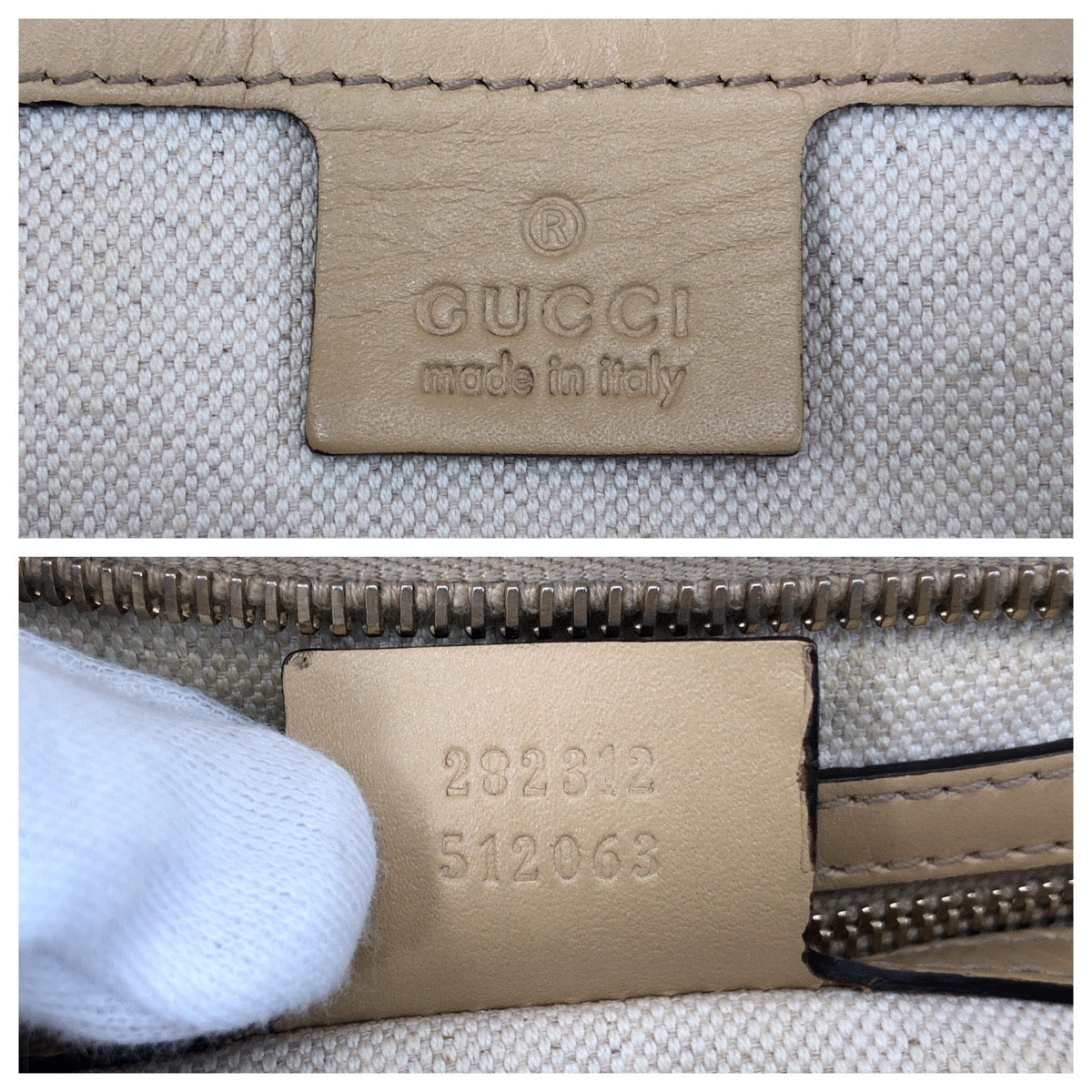 16770
GUCCI グッチ バンブー ディアマンテ ベージュ ゴールド金具 キャンバス / レザー 282312 ショルダーバッグ トートバッグ  レディース ABP43