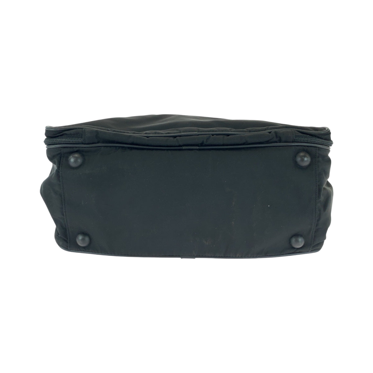 16771
PRADA プラダ テスート 三角ロゴプレート ブラック 黒 シルバー金具 ナイロン V453 ビジネスバッグ ブリーフケース ショルダーバッグ 2way  メンズ ABP48