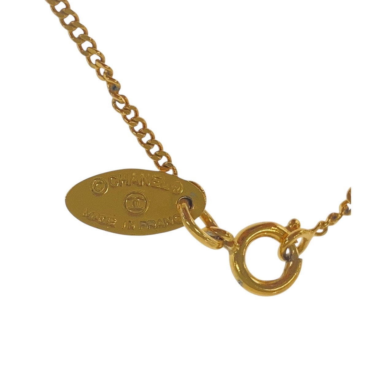 16781
CHANEL シャネル ゴールド ホワイト メタル / フェイクパール ネックレス  レディース ABP42