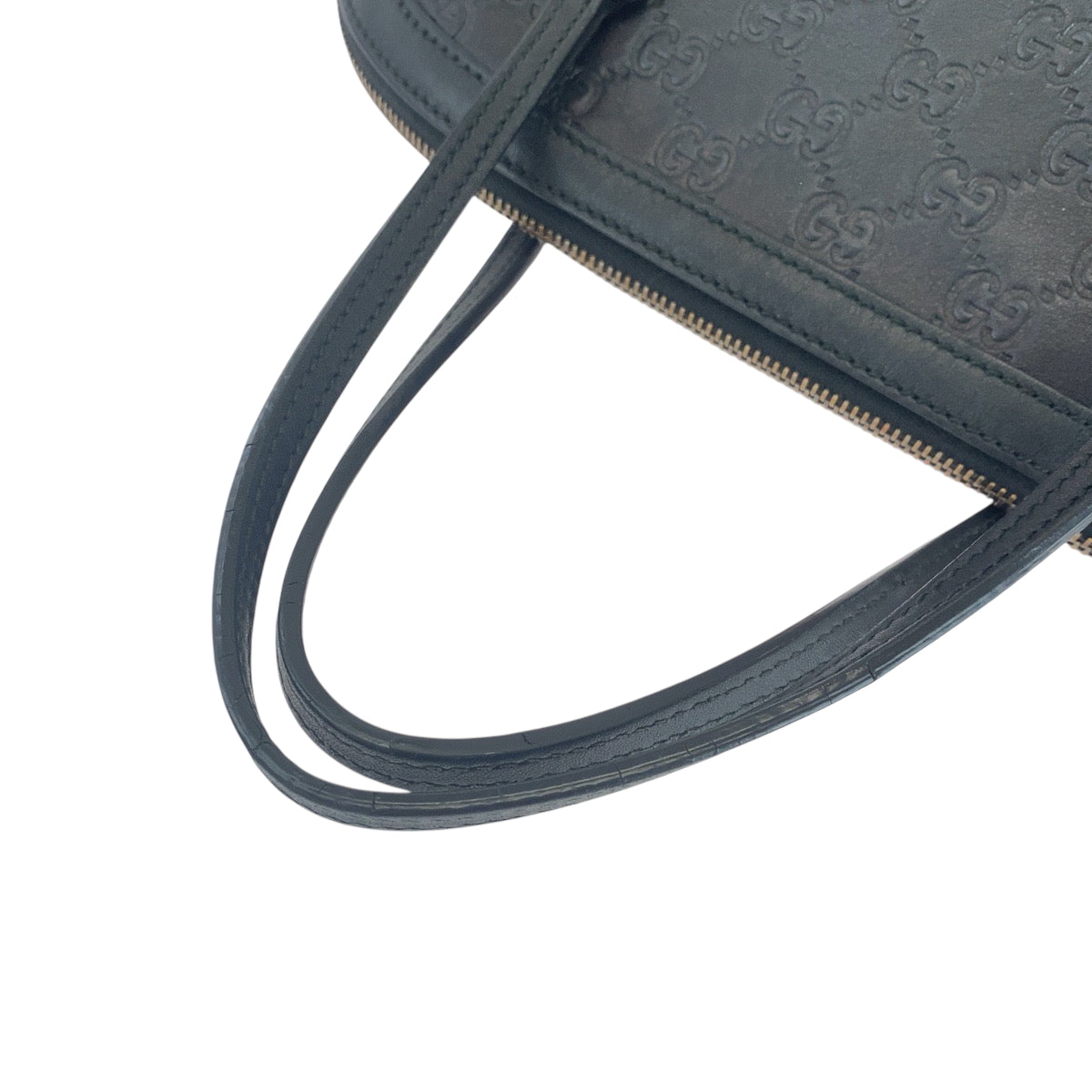 16784
GUCCI グッチ グッチシマ ブラック 黒 シルバー金具 レザー 420023 ショルダーバッグ ハンドバッグ 2way  レディース A63