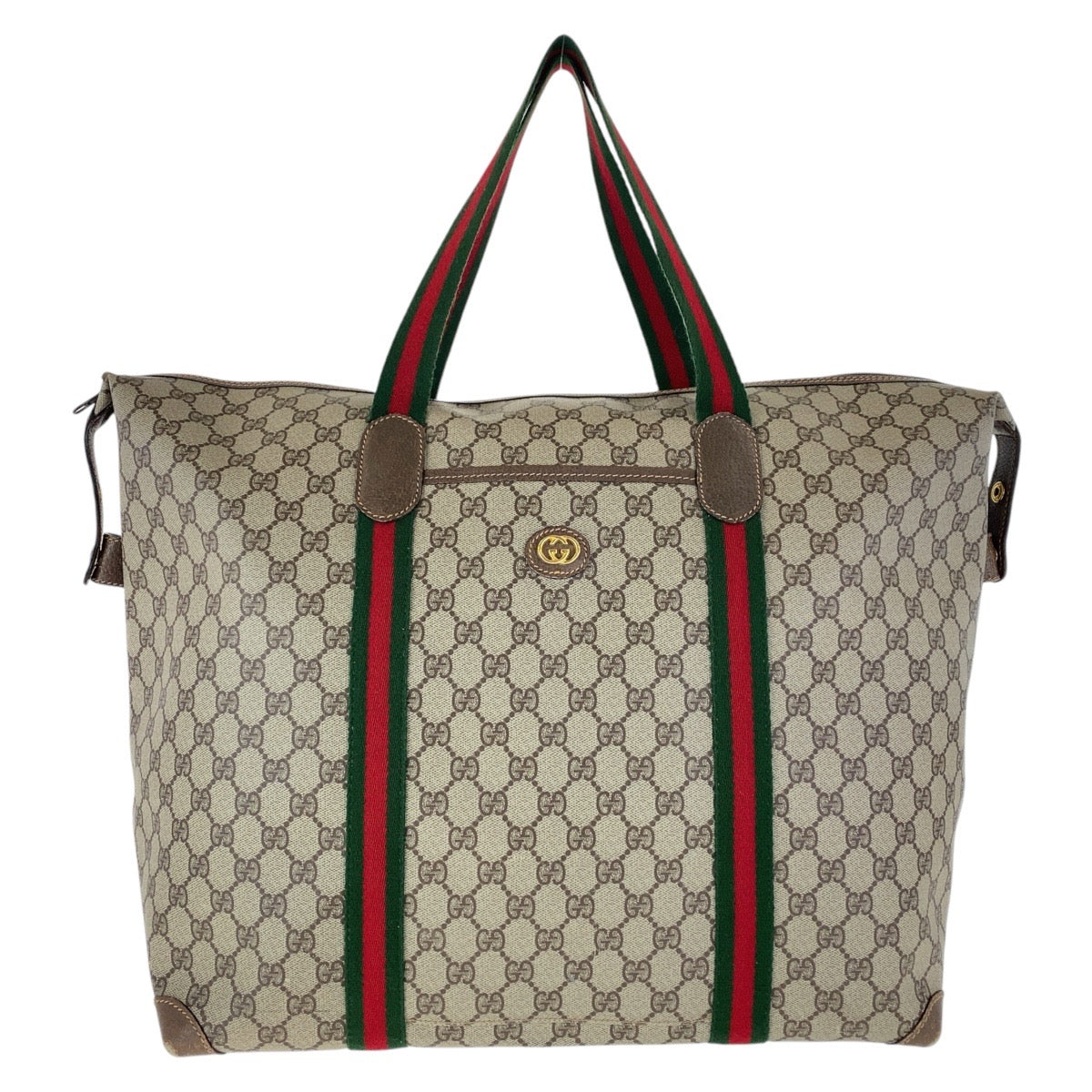 16786
GUCCI グッチ ヴィンテージ オールドグッチ シェリーライン インターロッキング ブラウン ゴールド金具 GGスプリームキャンバス / レザー 012 39 6211 ボストンバッグ 男女兼用 レディース ABP46