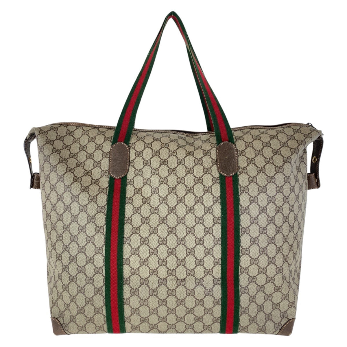 16786
GUCCI グッチ ヴィンテージ オールドグッチ シェリーライン インターロッキング ブラウン ゴールド金具 GGスプリームキャンバス / レザー 012 39 6211 ボストンバッグ 男女兼用  レディース ABP46