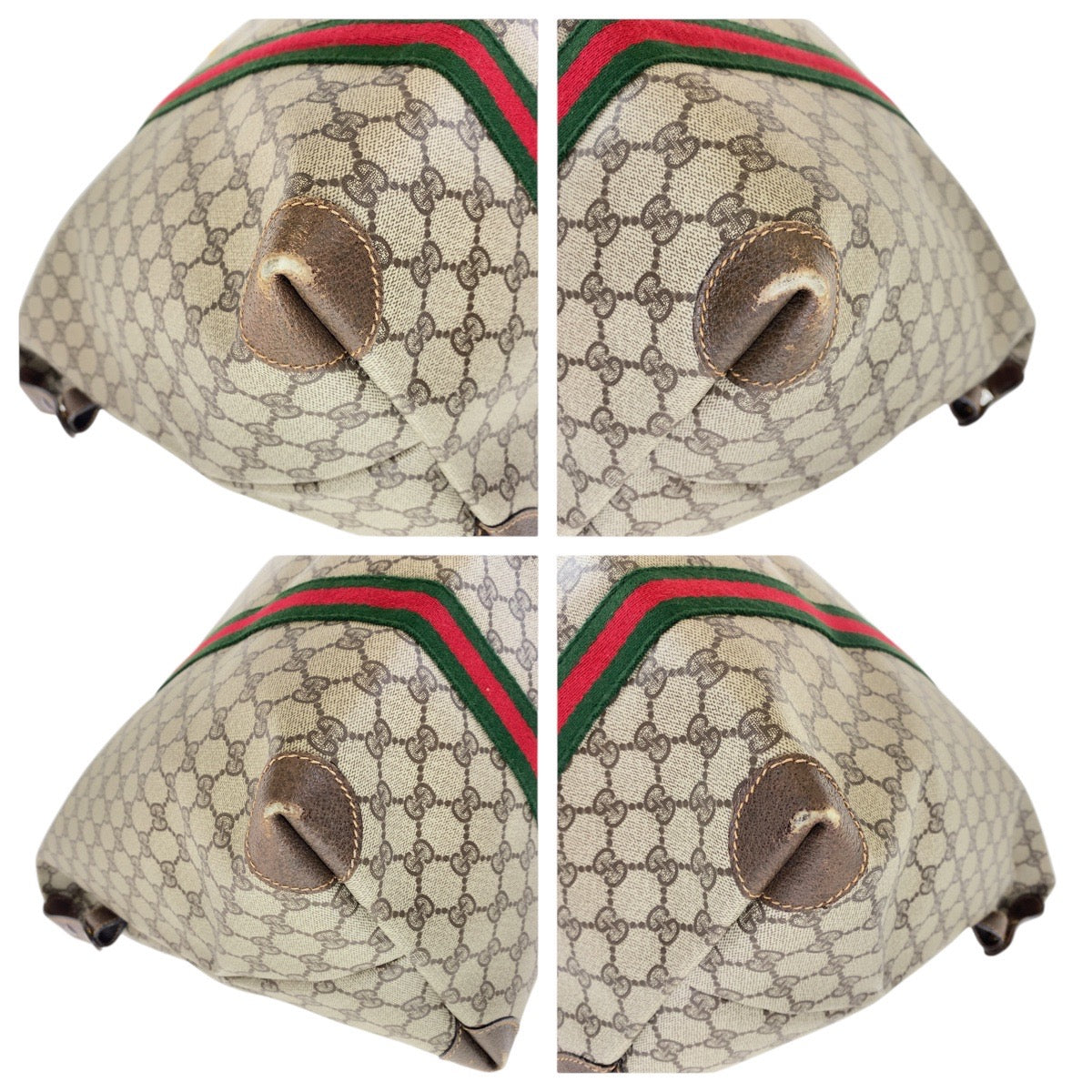 16786
GUCCI グッチ ヴィンテージ オールドグッチ シェリーライン インターロッキング ブラウン ゴールド金具 GGスプリームキャンバス / レザー 012 39 6211 ボストンバッグ 男女兼用  レディース ABP46