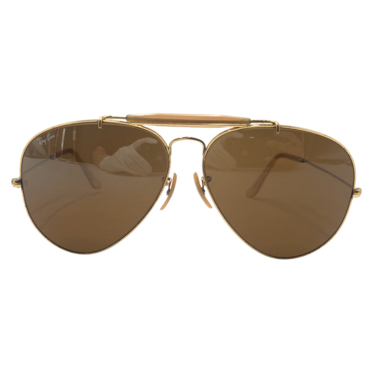 16791
Ray-Ban レイバン ヴィンテージ B&L RAY-BAN U.S.A ゴールド ブラウン メタル 52□14 サングラス 男女兼用 ティアドロップ  メンズ AB18