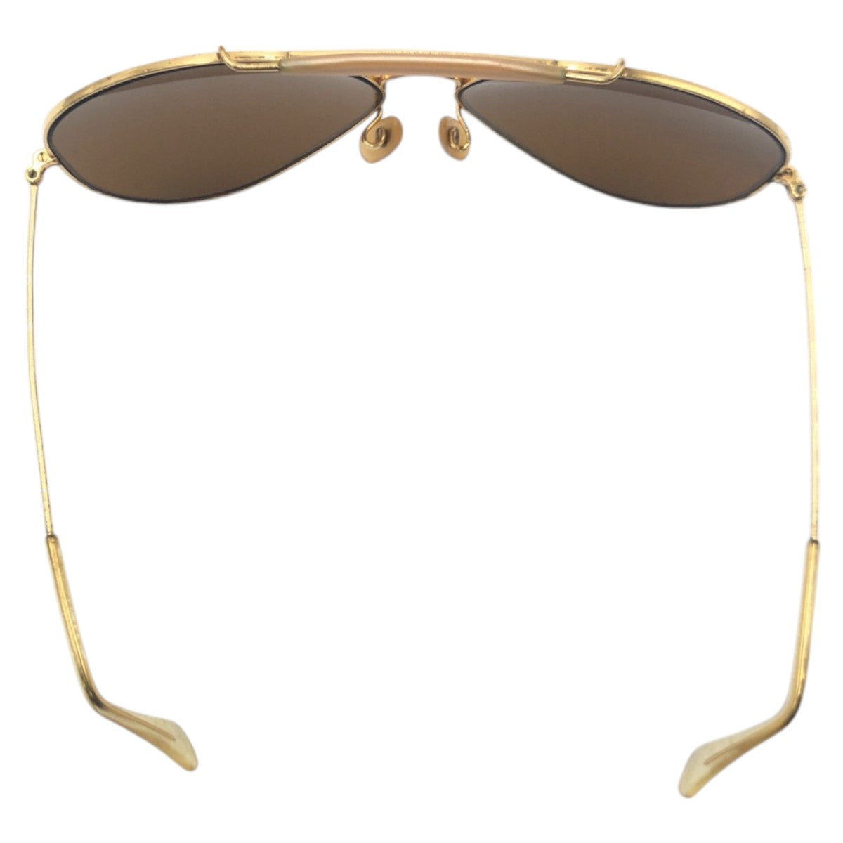 16791
Ray-Ban レイバン ヴィンテージ B&L RAY-BAN U.S.A ゴールド ブラウン メタル 52□14 サングラス 男女兼用 ティアドロップ  メンズ AB18