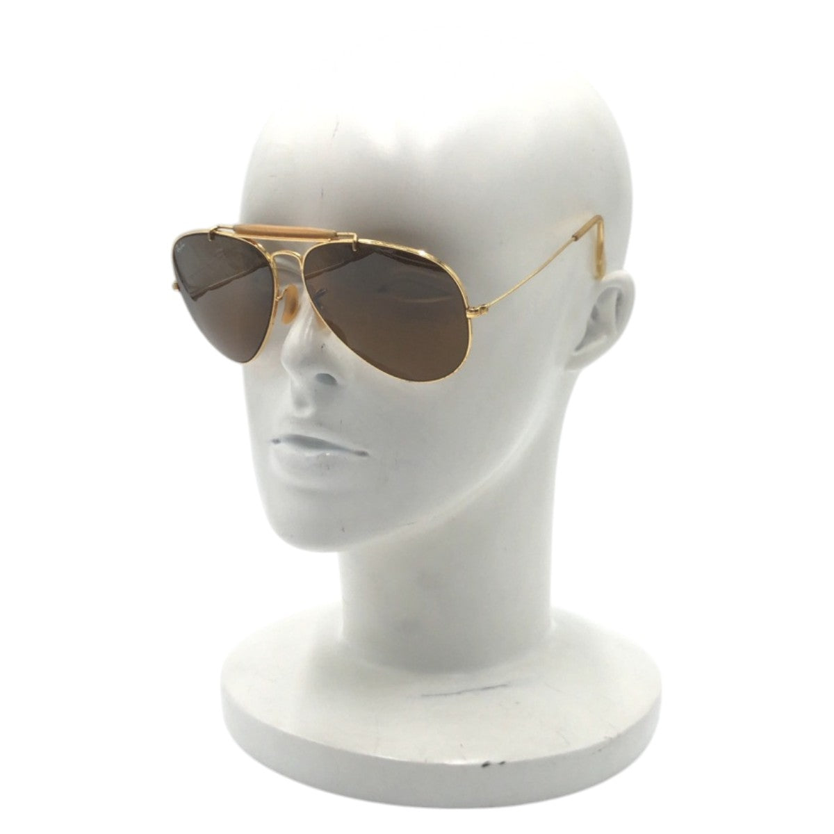 16791
Ray-Ban レイバン ヴィンテージ B&L RAY-BAN U.S.A ゴールド ブラウン メタル 52□14 サングラス 男女兼用 ティアドロップ  メンズ AB18