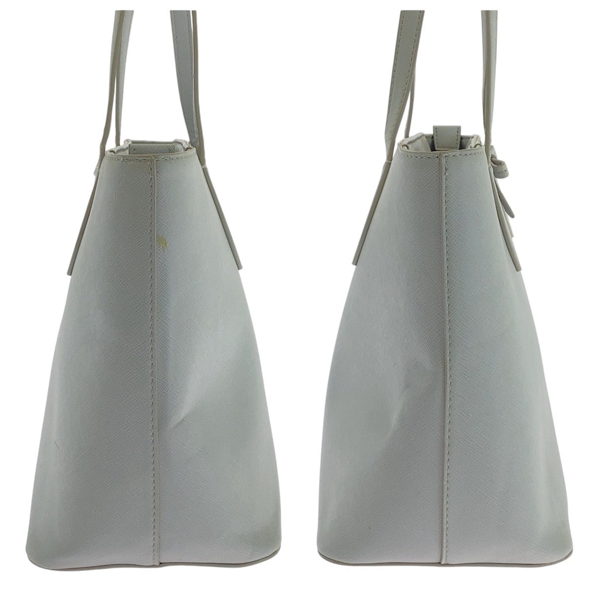 16797
Samantha Vega サマンサベガ グレー ゴールド金具 レザー トートバッグ ショルダーバッグ  レディース AB5