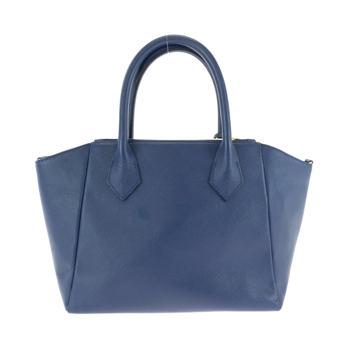 16798
Samantha Thavasa サマンサタバサ ブルー ゴールド金具 レザー ショルダーバッグ ハンドバッグ 2way  レディース AB5