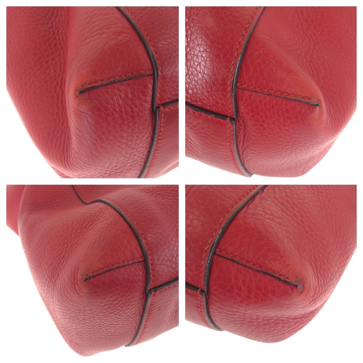 16800
GUCCI グッチ バンブー レッド ゴールド金具 レザー 354469 トートバッグ ショルダーバッグ レディース AB50