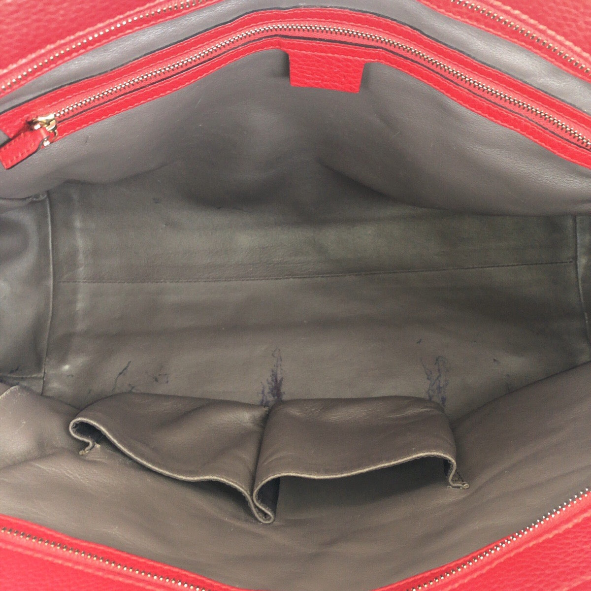 16800
GUCCI グッチ バンブー レッド ゴールド金具 レザー 354469 トートバッグ ショルダーバッグ レディース AB50