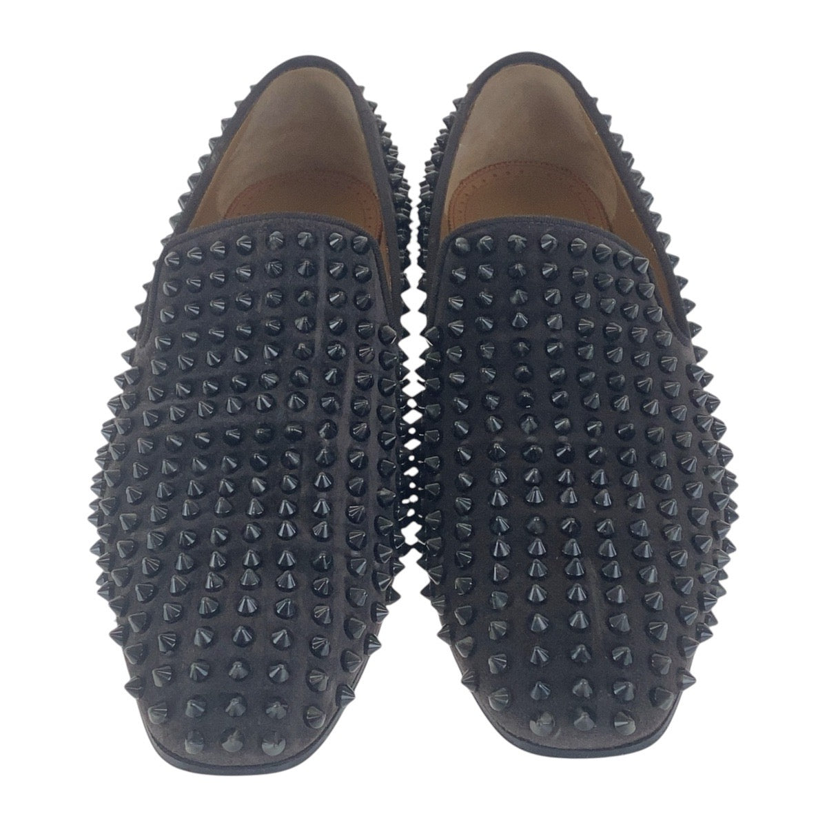 16803
Christian Louboutin クリスチャンルブタン ダンデライオン 42.5/27.5 ブラウン スウェード ローファー スリッポン  メンズ