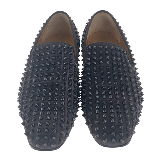 16803
Christian Louboutin クリスチャンルブタン ダンデライオン 42.5/27.5 ブラウン スウェード ローファー スリッポン  メンズ