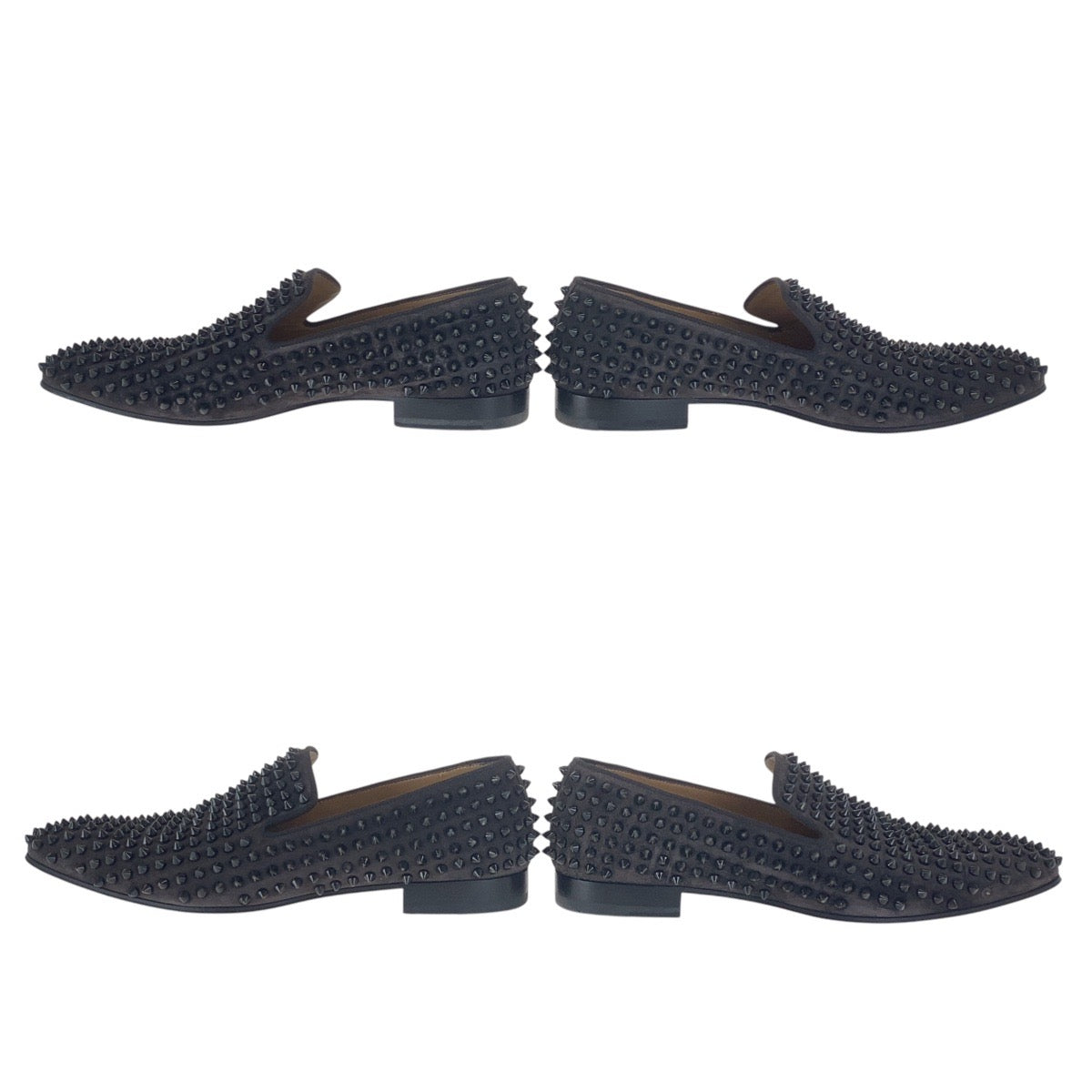 16803
Christian Louboutin クリスチャンルブタン ダンデライオン 42.5/27.5 ブラウン スウェード ローファー スリッポン  メンズ