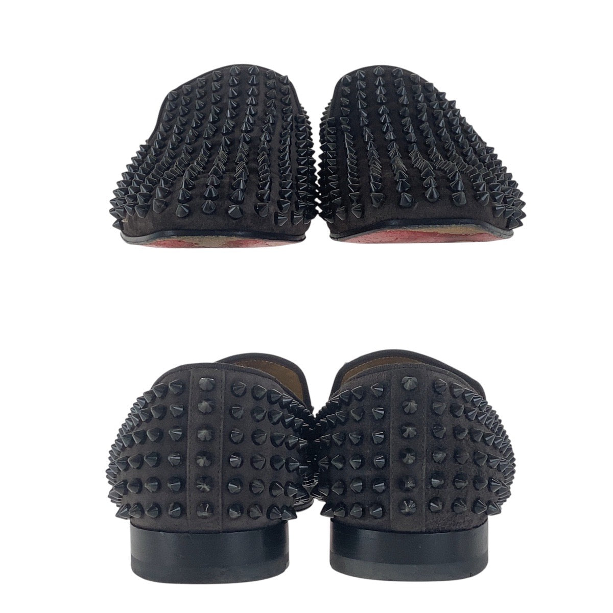 16803
Christian Louboutin クリスチャンルブタン ダンデライオン 42.5/27.5 ブラウン スウェード ローファー スリッポン  メンズ
