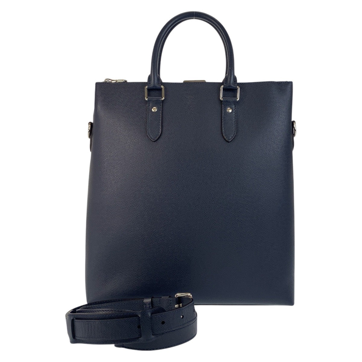 16805
LOUIS VUITTON ルイヴィトン タイガ アントントート ネイビー シルバー金具 レザー M34428 トートバッグ ショルダーバッグ 2way  メンズ A115
