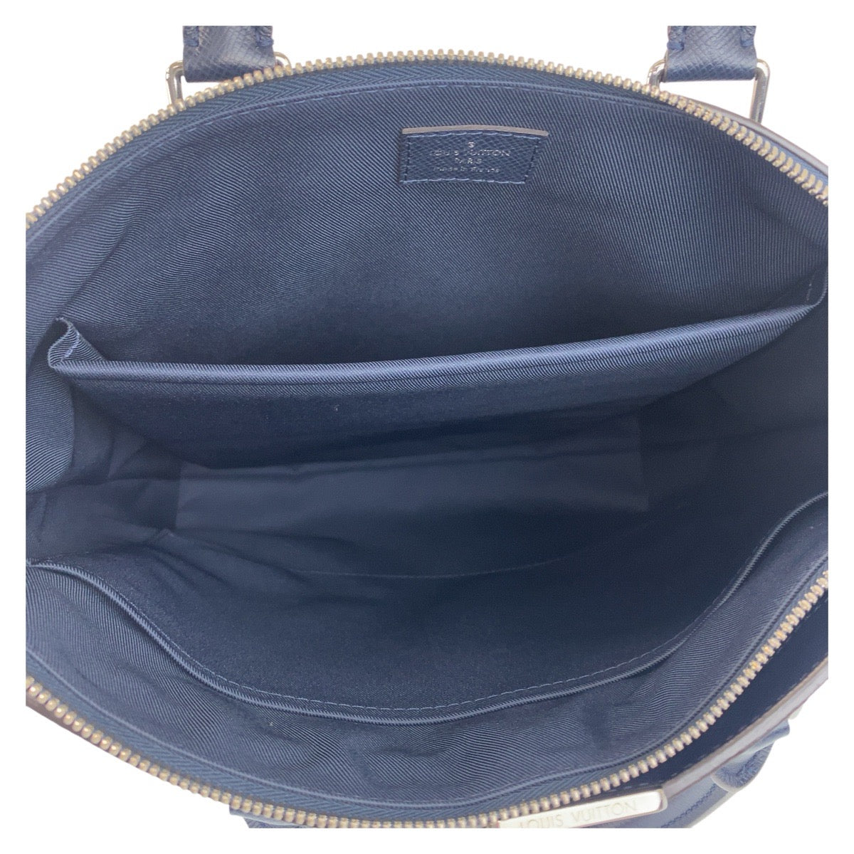 16805
LOUIS VUITTON ルイヴィトン タイガ アントントート ネイビー シルバー金具 レザー M34428 トートバッグ ショルダーバッグ 2way  メンズ A115