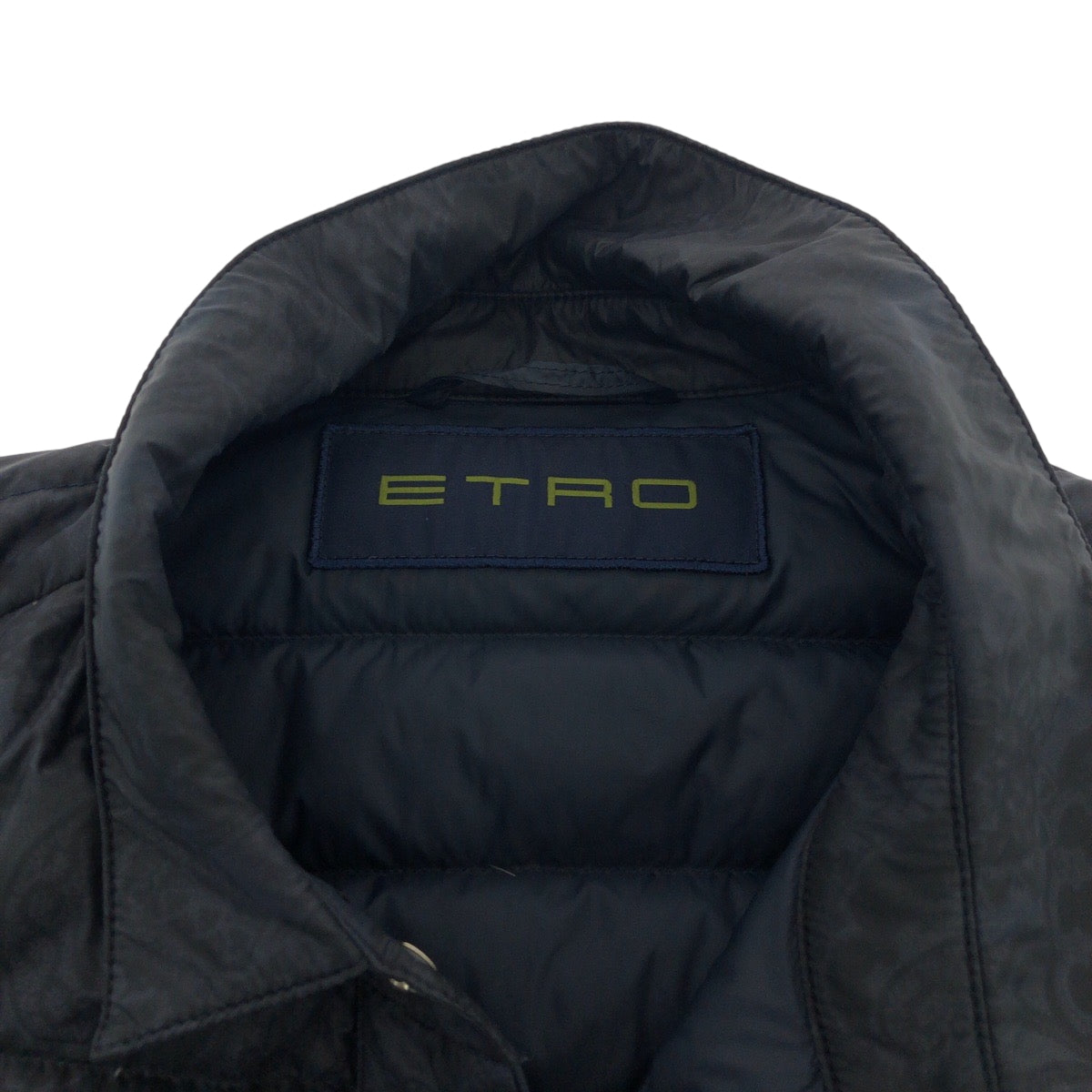 16808
ETRO エトロ ペイズリー柄 サイズXL ブルー ナイロン ジャケット ナイロンジャケット  メンズ A23