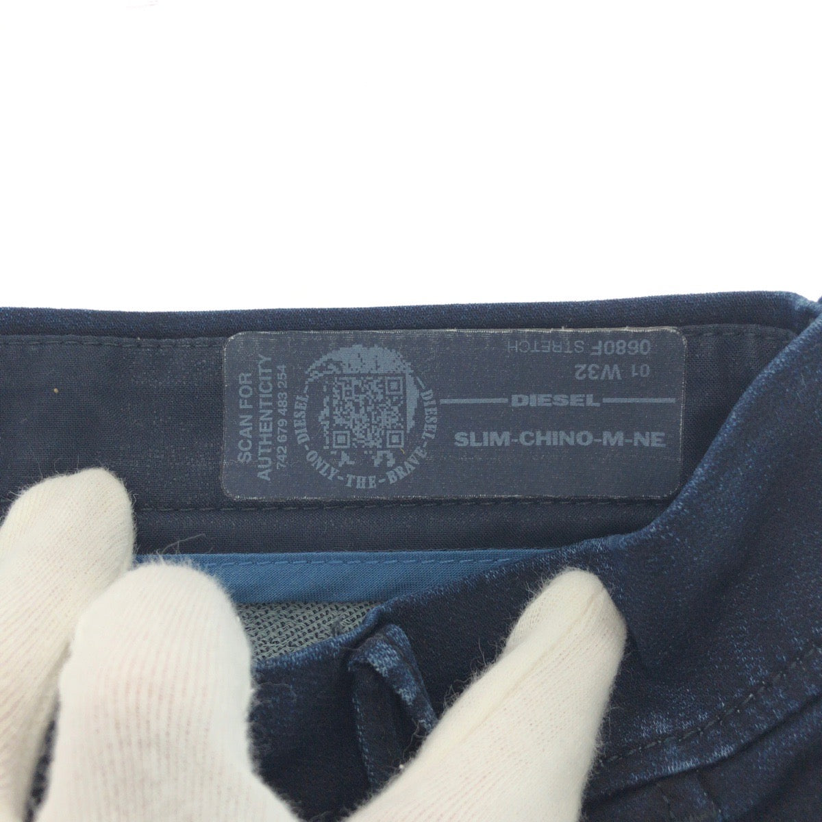 16820
DIESEL ディーゼル サイズ32 デニム ブラック金具 コットンデニム デニムパンツ  メンズ ABP6