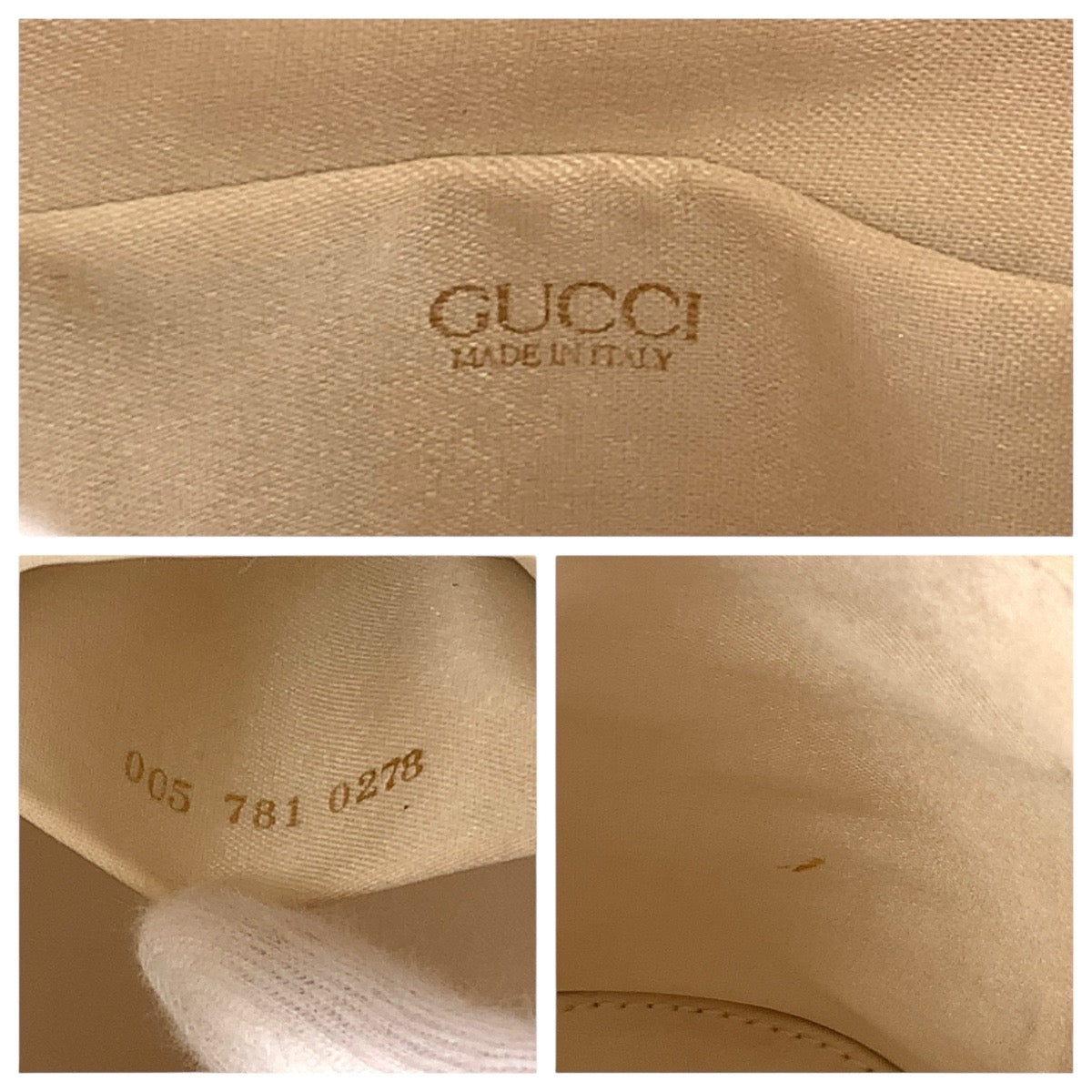 16821
GUCCI グッチ バンブー ピンク ゴールド金具 サテン ハンドバッグ バニティバッグ  レディース AB27