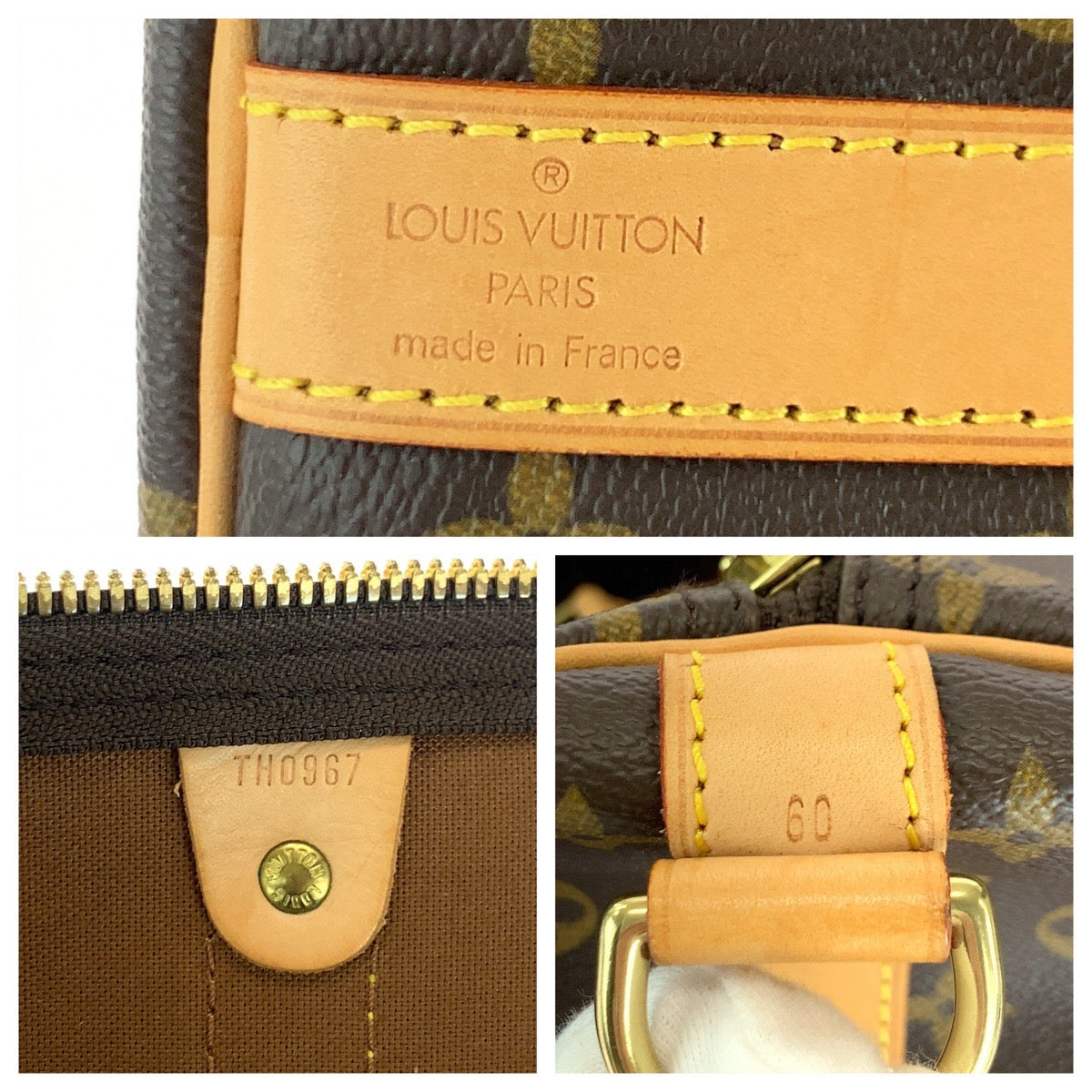 16825
LOUIS VUITTON ルイヴィトン モノグラム キーポル60 バンドリエール 男女兼用 ブラウン ゴールド金具 PVC M41412 ボストンバッグ ハンドバッグ 2way  レディース A200