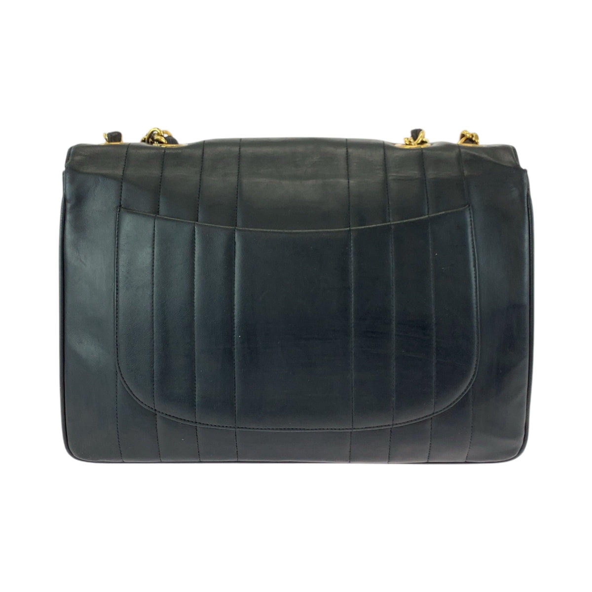 16829
CHANEL シャネル ヴィンテージ マドモアゼル シングルフラップ ココマーク ターンロック ブラック 黒 ゴールド金具 ラムスキン チェーンショルダーバッグ レディース AB280