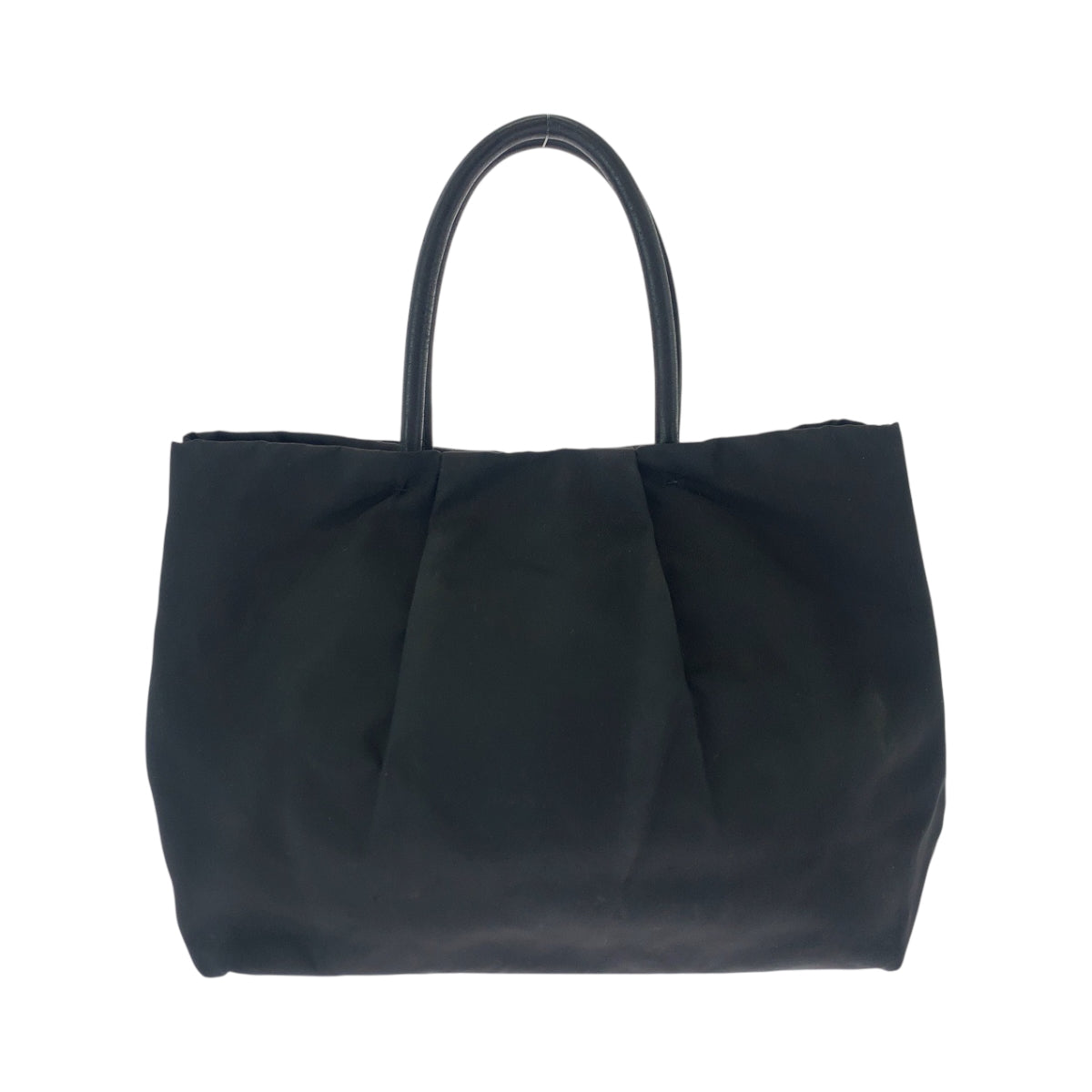 16839
PRADA プラダ テスート ロゴ リボン ブラック 黒 ゴールド金具 ナイロン BN1601 トートバッグ ハンドバッグ  レディース AB39