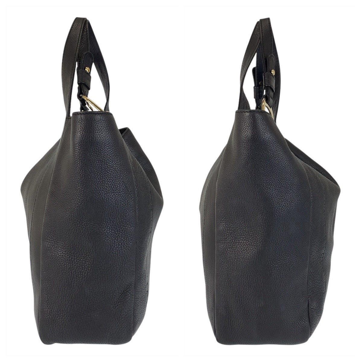 16848
GUCCI グッチ ブラック 黒 ゴールド金具 レザー 257051 トートバッグ ショルダーバッグ  レディース ABP58