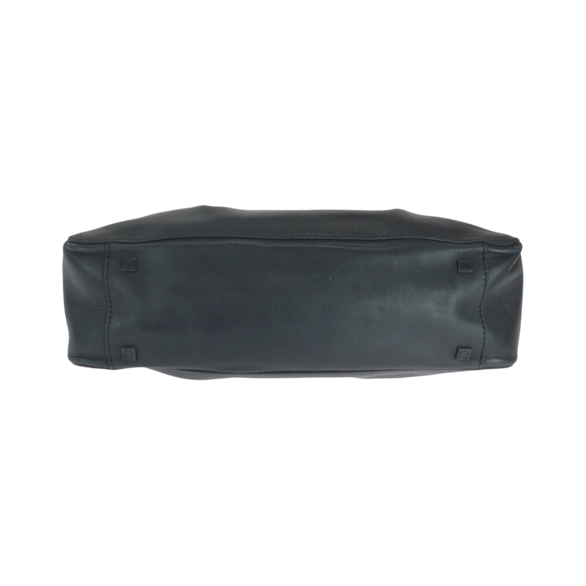 16871
GUCCI グッチ ブラック 黒 ゴールド金具 レザー 94898 トートバッグ ハンドバッグ  レディース AB21
