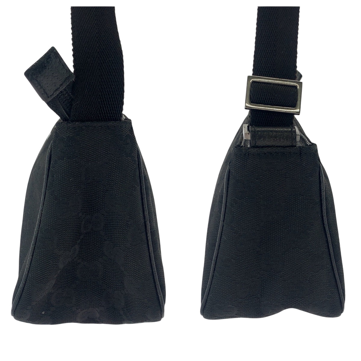 16885
GUCCI グッチ ブラック 黒 シルバー金具 GGキャンバス 106644 ハンドバッグ アクセサリーポーチ レディース ABP39