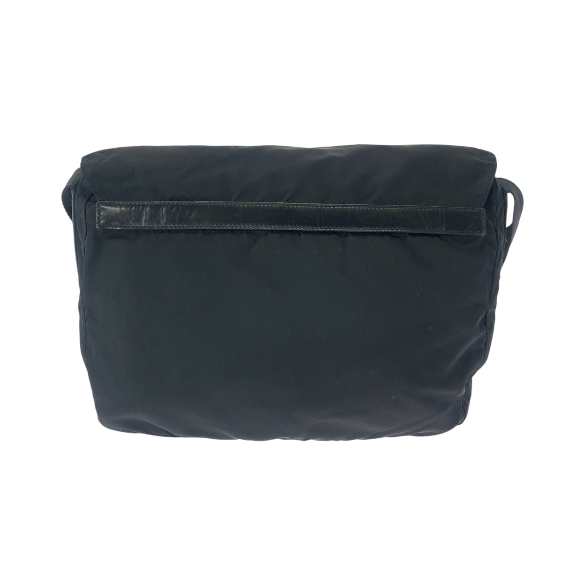 16890
PRADA プラダ テスート 三角ロゴプレート ブラック 黒 シルバー金具 ナイロン 1BD671 ショルダーバッグ メッセンジャーバッグ  メンズ ABP41
