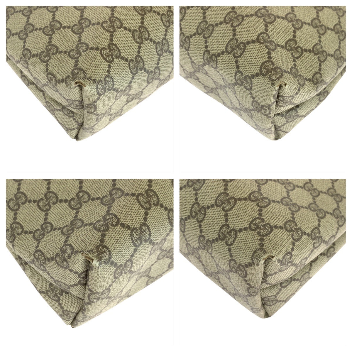 16892
GUCCI グッチ ヴィンテージ オールドグッチ シェリーライン インターロッキング ブラウン茶 ゴールド金具 GGスプリームキャンバス / レザー 62503 トートバッグ ショルダーバッグ  レディース