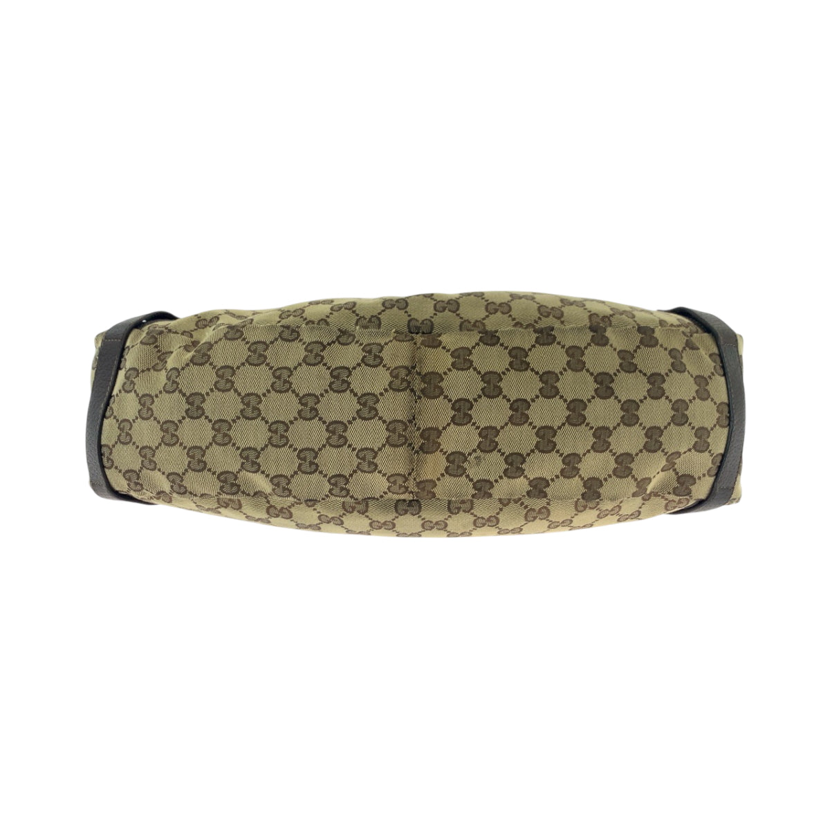 16894
GUCCI グッチ ブラウン ゴールド金具 GGキャンバス 130736 トートバッグ ショルダーバッグ  レディース